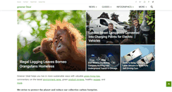 Desktop Screenshot of greenerideal.com